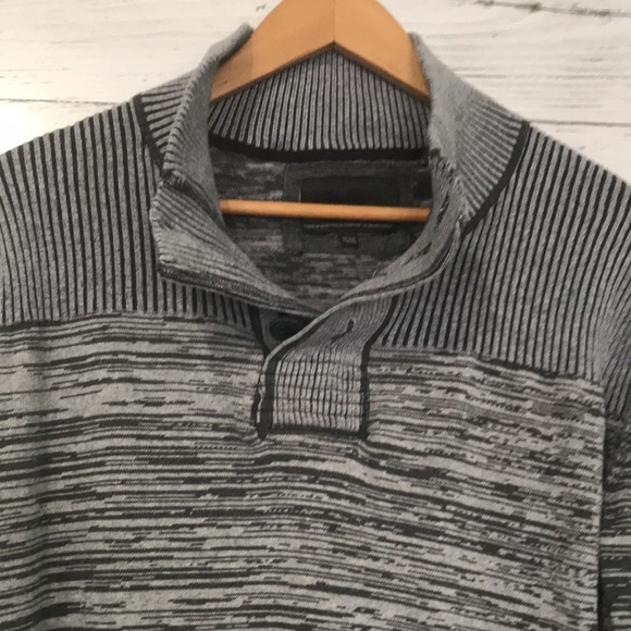 Private member men’s pull over sweater gray marled size XL - Picture 2 of 10